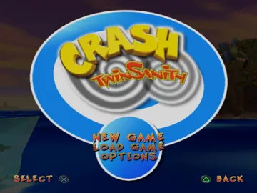 Crash Bandicoot 5 - Eeee Crash to Cortex no Yabou! (Japan) screen shot title